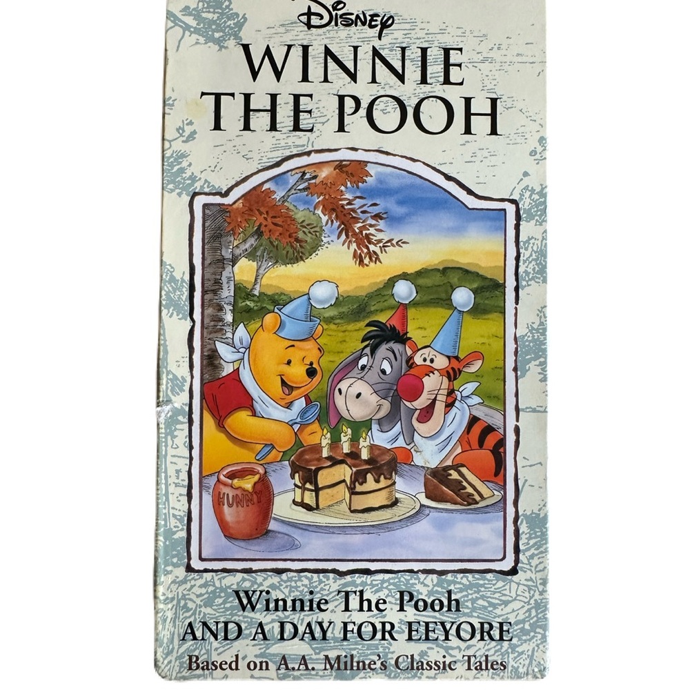 Disney Winnie the Pooh VHS EEYORE DAY